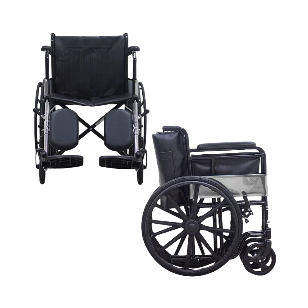 SILLA DE RUEDAS CON ELEVAPIERNAS